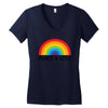 Peace &amp; Love Women's V-Neck T-Shirt