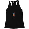 realistic human heart Racerback Tank