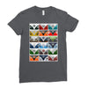 vw camper van fronts, ideal gift or birthday present Ladies Fitted T-Shirt