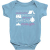 camping kinda girl Baby Bodysuit