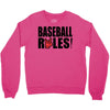 baseball rules Crewneck Sweatshirt