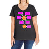 mom and dad Ladies Curvy T-Shirt