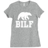 bilf, bear i'd like to Ladies Fitted T-Shirt