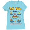 poke nom nom nom Ladies Fitted T-Shirt
