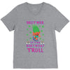 birthday troll brother V-Neck Tee