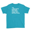 life didn't come with instructions Youth Tee