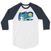 super starry night 3/4 Sleeve Shirt