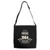 premium vintage 1954 classic perfectly aged limited edition Adjustable Strap Totes