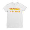 Back To The School Future Ladies Fitted T-Shirt