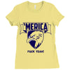 'merica Ladies Fitted T-Shirt