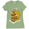 wario Ladies Fitted T-Shirt