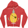 pineapple vengeance Zipper Hoodie