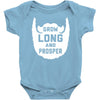 grow long and prosper funny Baby Onesie