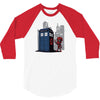 defacing the phonebox hoody 3/4 Sleeve Shirt
