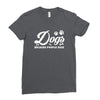 Dogs Because People Suck Ladies Fitted T-Shirt