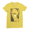 burton's scream Ladies Fitted T-Shirt