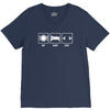 v1 eat sleep code V-Neck Tee
