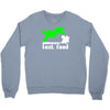 dino fast food  fun Crewneck Sweatshirt