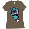 main possede par nintendo Ladies Fitted T-Shirt