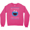 no cookies for santa Crewneck Sweatshirt