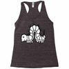 white Racerback Tank