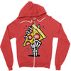 pizza Zipper Hoodie