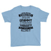 Super Cool Grammy Of A Freaking Awesome Granddaughter Youth Tee