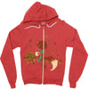 rake break Zipper Hoodie