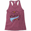 quiet place Racerback Tank