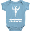 the wind waker   link's crayfish shirt Baby Bodysuit
