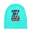 star spangled hammered Baby Beanies