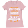 Super Cool Granddaughter Of A Freaking Awesome Grammy Ladies Fitted T-Shirt