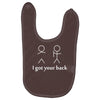 ladies i got your back Baby Bibs