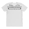 people say i'm condescending All Over Women's T-shirt
