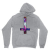 inverted galaxy cross funny  religion banter space fashion new Hoodie