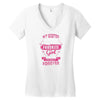 My Sister Is Totally My Most Favorite Girl Women's V-Neck T-Shirt