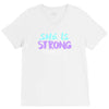 she is strong V-Neck Tee