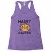 funny cat Racerback Tank