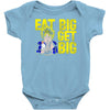 eat big get big Baby Bodysuit