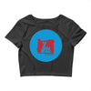 please blu Crop Top