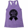 best dad ever Racerback Tank