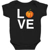 love pumpkin Baby Bodysuit