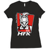melmac fried kitten Ladies Fitted T-Shirt