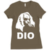 ronnie james dio black sabbath Ladies Fitted T-Shirt