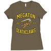 megaton deathclaws (2) Ladies Fitted T-Shirt