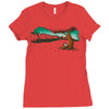 save the trees Ladies Fitted T-Shirt