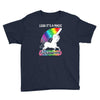 look it's a magical fck unicorn funny Youth Tee