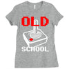 old school joystick Ladies Fitted T-Shirt