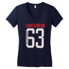 i have a dream 1963 Women's V-Neck T-Shirt