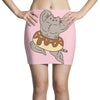 Pusheen the Cat Muscular with Donut Mini Skirts